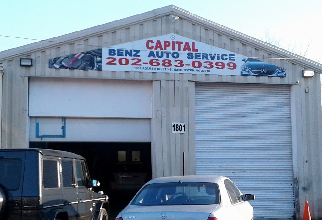 Capital Benz Auto Service | 1801 Adams St NE, Washington, DC 20018, USA | Phone: (202) 683-0399