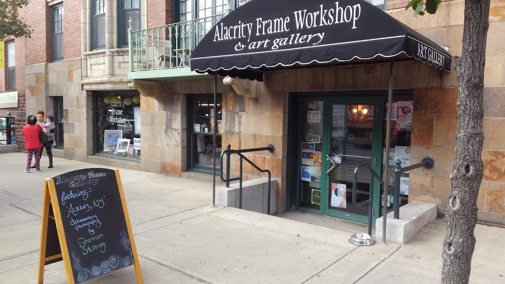 Alacrity Frame Workshop | 215 Lark St, Albany, NY 12210, USA | Phone: (518) 915-1956