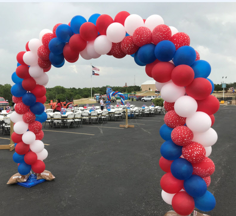 Balloons and Arches | 6324 St James Pl, Denton, TX 76210, USA | Phone: (940) 735-0135