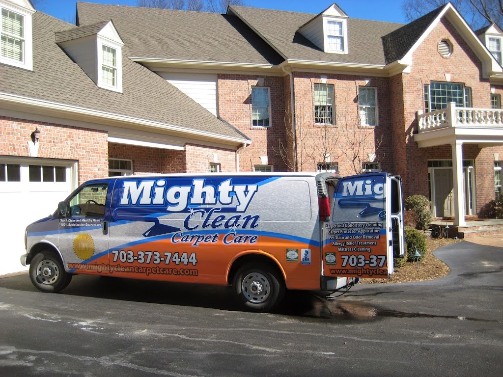 Mighty Clean Carpet Care - Carpet Cleaning | 15602 Lawnes Creek Ct, Centreville, VA 20120, USA | Phone: (703) 373-7444