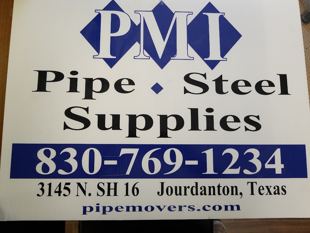 PMI Pipe, Steel and Supplies | 3145 N, TX-16, Jourdanton, TX 78026, USA | Phone: (830) 769-1234