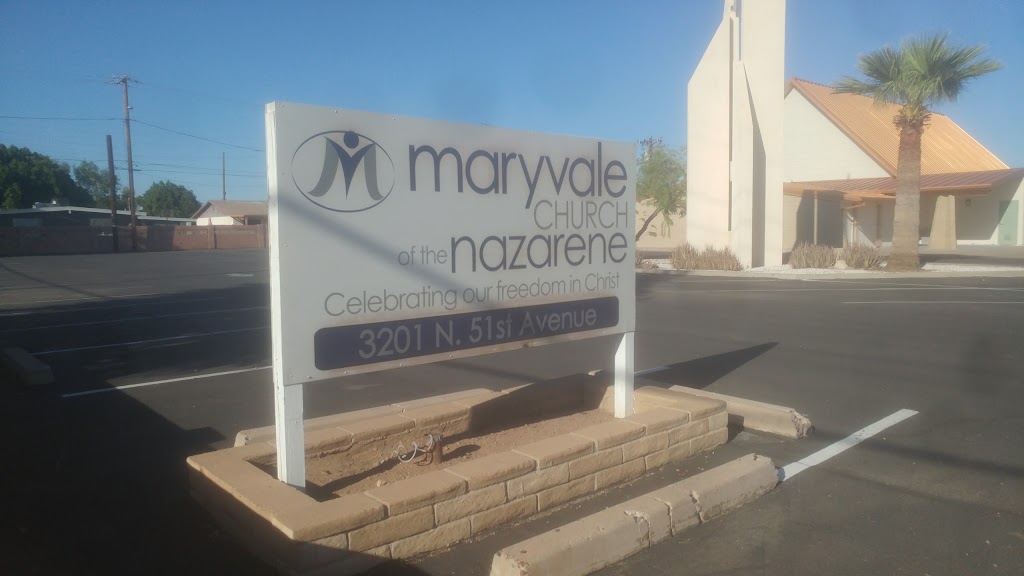 Maryvale Church of the Nazarene | 3201 N 51st Ave, Phoenix, AZ 85031, USA | Phone: (602) 269-3489