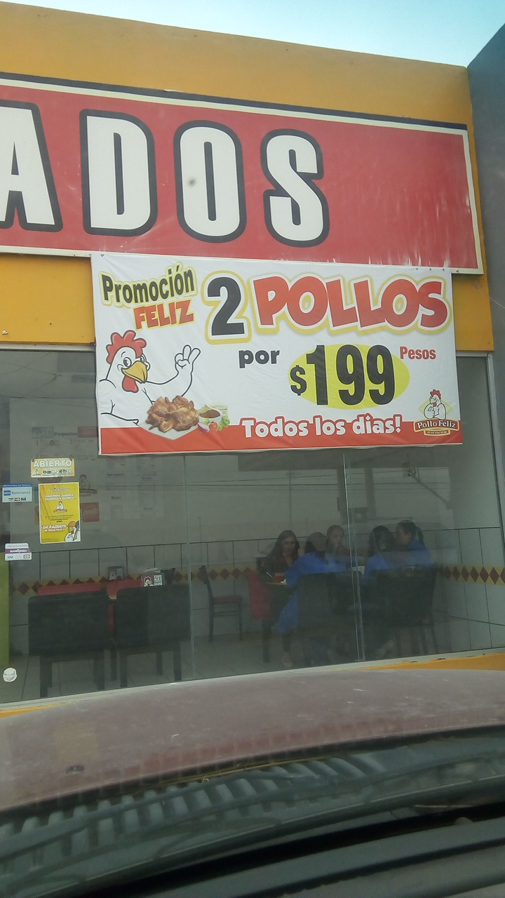 Pollo Feliz | Francisco Bocanegra 1782, Cd Juárez, Chih., Mexico | Phone: 656 410 0132