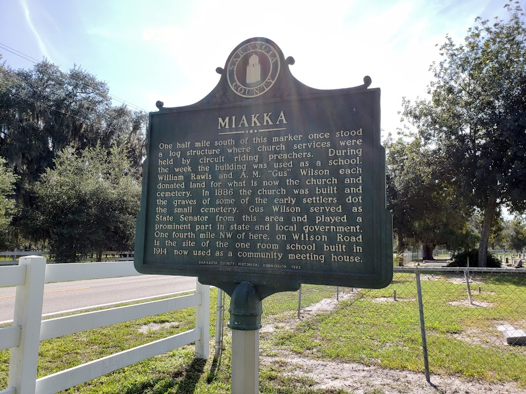Old Miakka Church | 1620 Myakka Rd, Sarasota, FL 34240, USA | Phone: (941) 322-0214