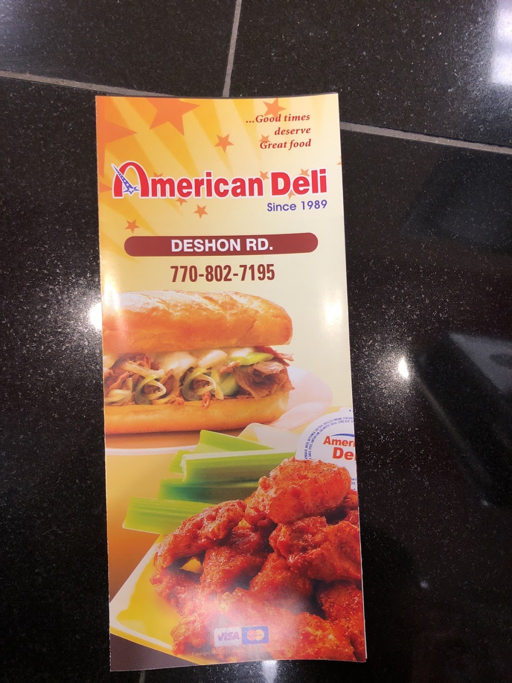 American Deli Deshong Rd | 375 N Deshong Rd, Stone Mountain, GA 30087, USA | Phone: (470) 878-7878