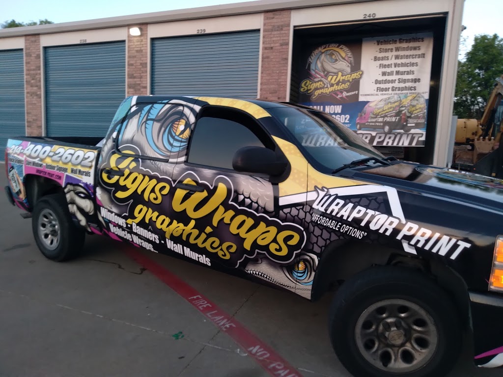 Wraptor Print Raptor Signs Car Wraps Banners Graphics | 800 Fulgham Rd #8, Plano, TX 75093, USA | Phone: (877) 844-7833