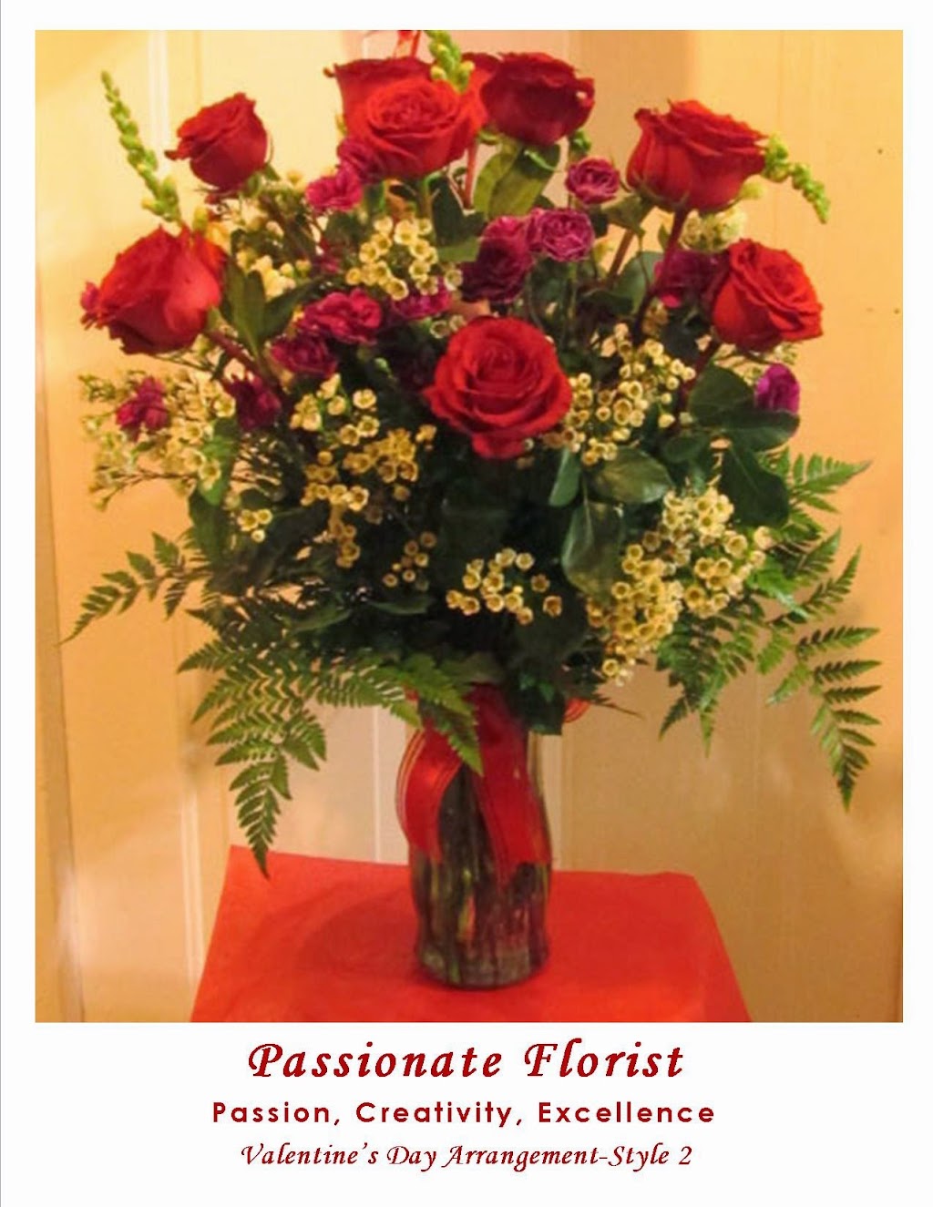 Passionate Florist | 784 Nogales St, Walnut, CA 91789, USA | Phone: (626) 506-8014