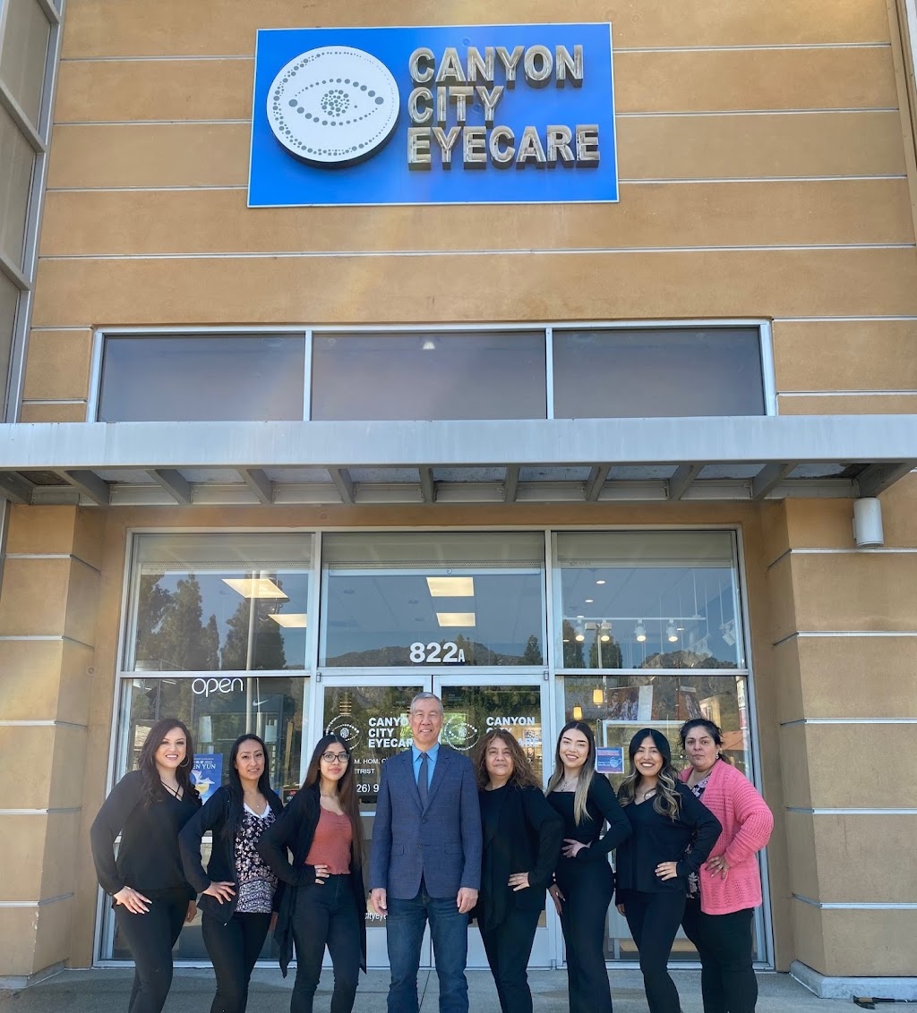 Milton Hom, OD Canyon City Eyecare | 822 E Alosta Ave A, Azusa, CA 91702, USA | Phone: (626) 963-7100