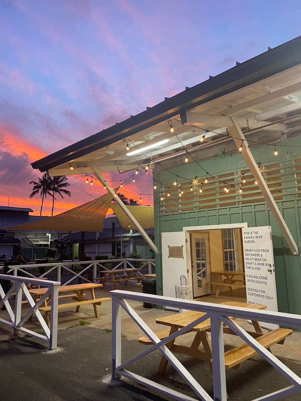 Kahuku Beer Garden & Bottle Shop | 56-565 Kamehameha Hwy, Kahuku, HI 96731, USA | Phone: (808) 425-4360