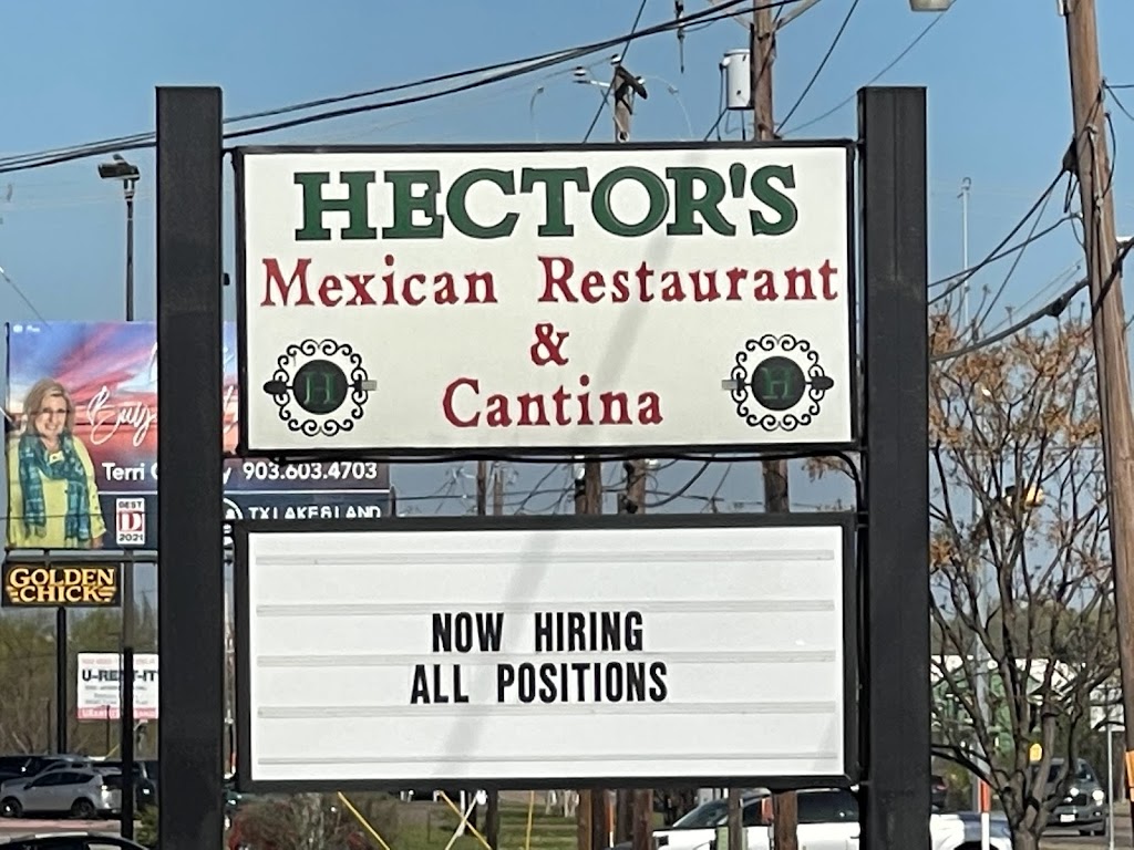 Hectors Mexican Restaurant | 1900 W Main St, Gun Barrel City, TX 75156, USA | Phone: (903) 887-1179