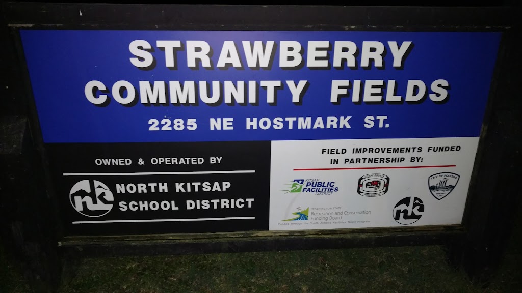 Strawberry Community Fields | 2285 NE Hostmark St, Poulsbo, WA 98370, USA | Phone: (360) 779-9898