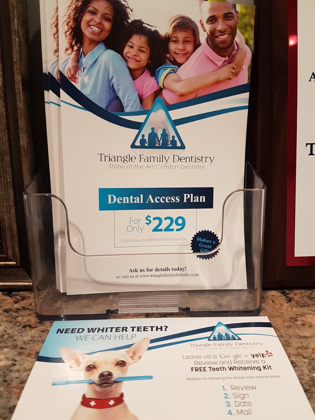 Triangle Family Dentistry - Cary Park | 7535 Carpenter Fire Station Rd #201, Cary, NC 27519, USA | Phone: (919) 468-1777