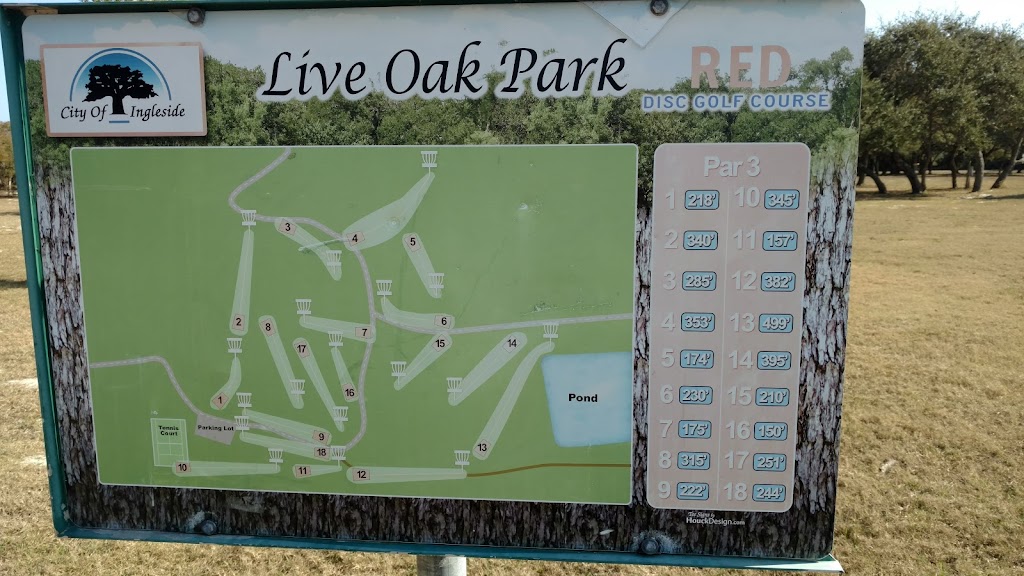 Live Oak Park | 2020 Parkview Pl, Ingleside, TX 78362, USA | Phone: (361) 776-2517