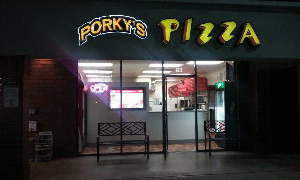 Porkys Pizza | 16561 Bolsa Chica St #113, Huntington Beach, CA 92649, USA | Phone: (714) 377-0557