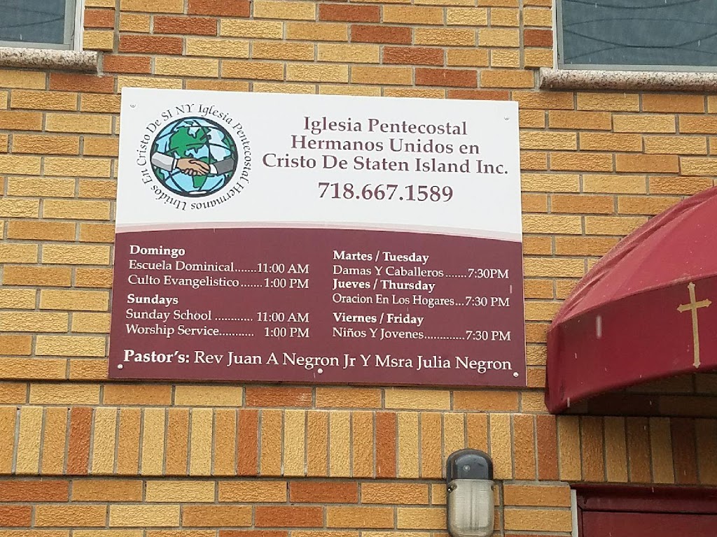 Iglesia Pentecostal Hermanos | 541 Midland Ave, Staten Island, NY 10306, USA | Phone: (718) 667-1589