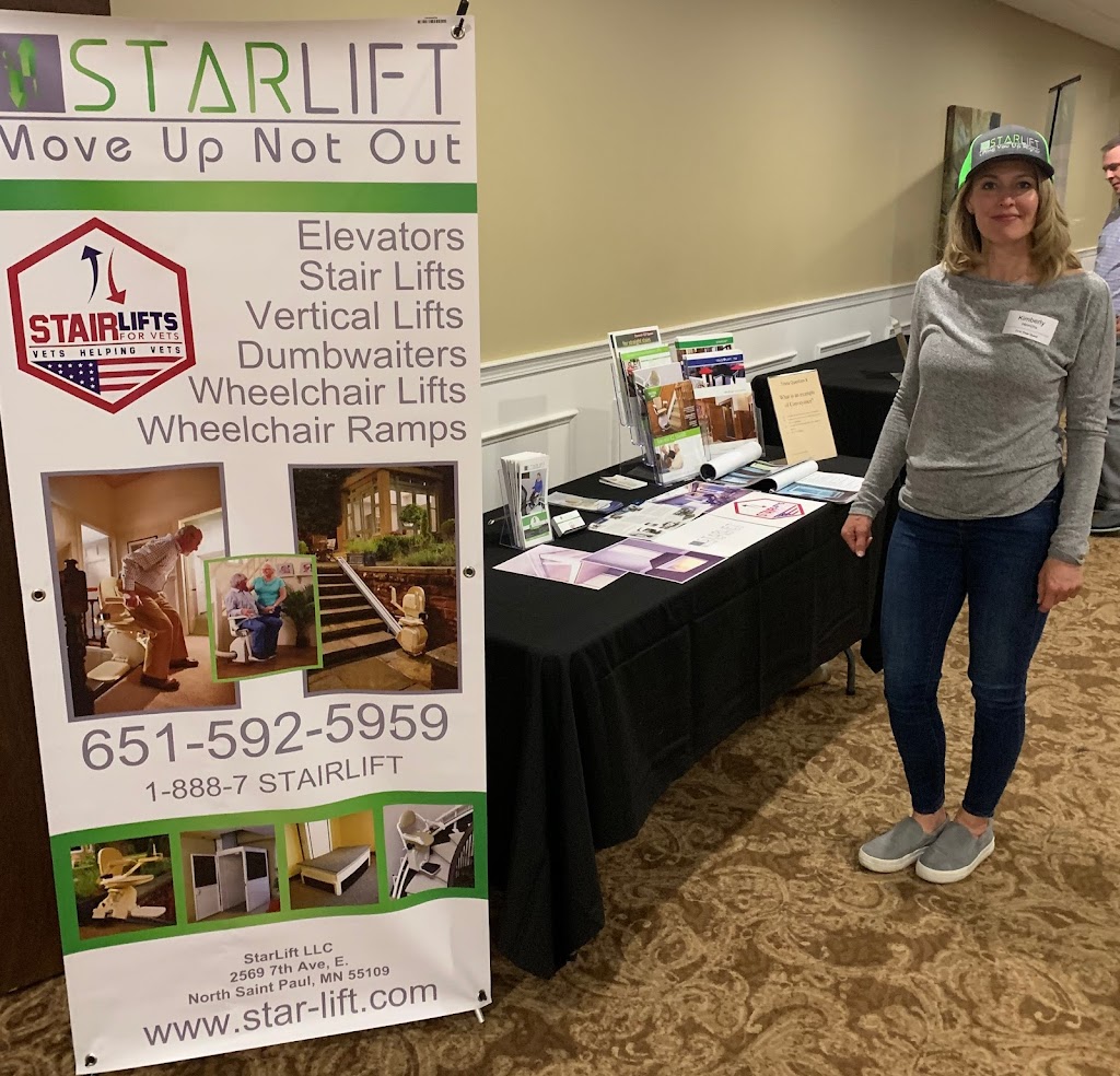 STARLIFT- StairLift For Vets Non-Profit Donations Welcome | 2569 7th Ave E, North St Paul, MN 55109, USA | Phone: (888) 683-8543