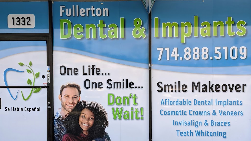 Fullerton Dental & Implants | 1332 E Chapman Ave, Fullerton, CA 92831, USA | Phone: (714) 888-5109