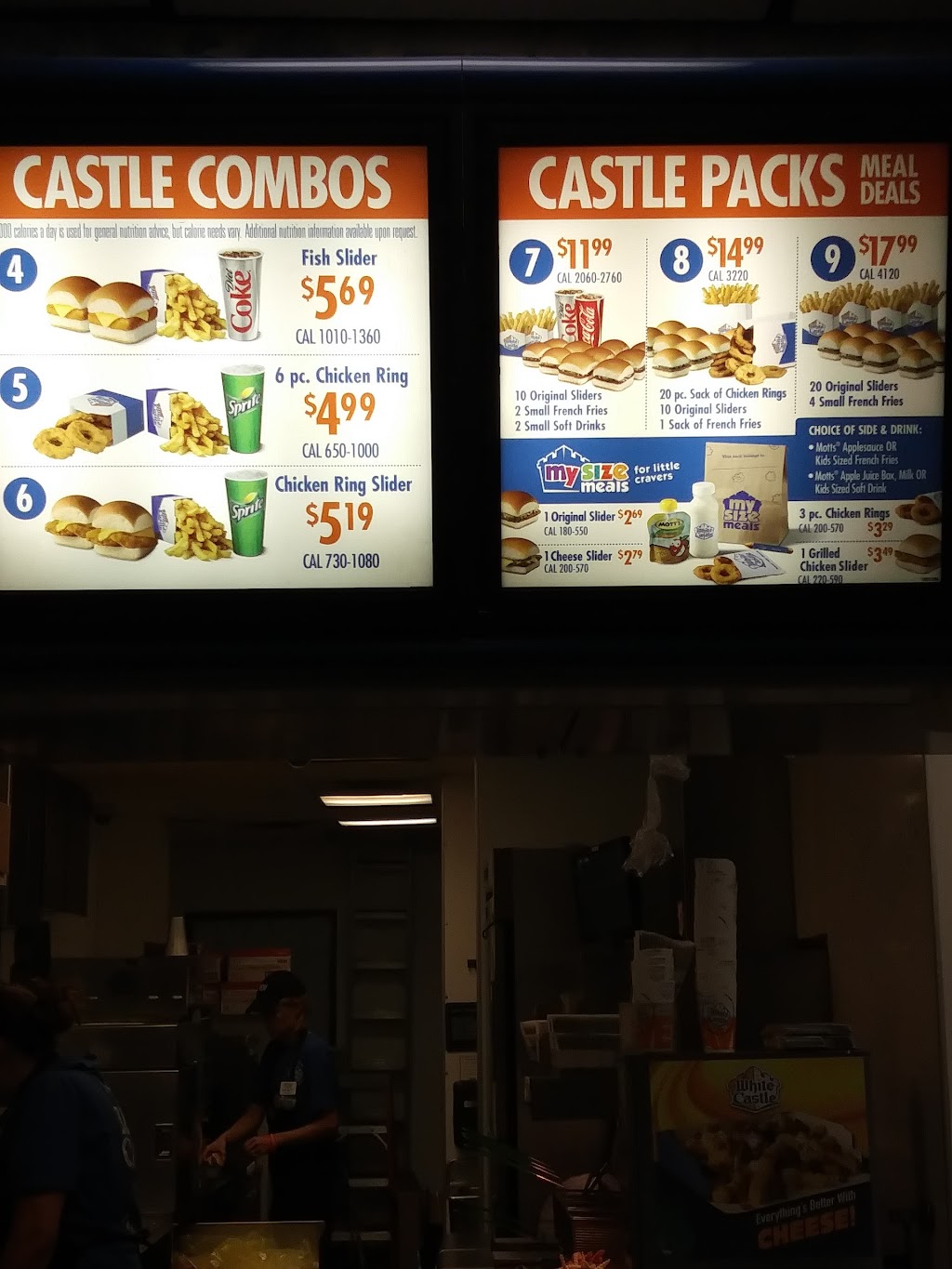 White Castle | 864 Eastgate S Dr, Cincinnati, OH 45245, USA | Phone: (513) 753-4474