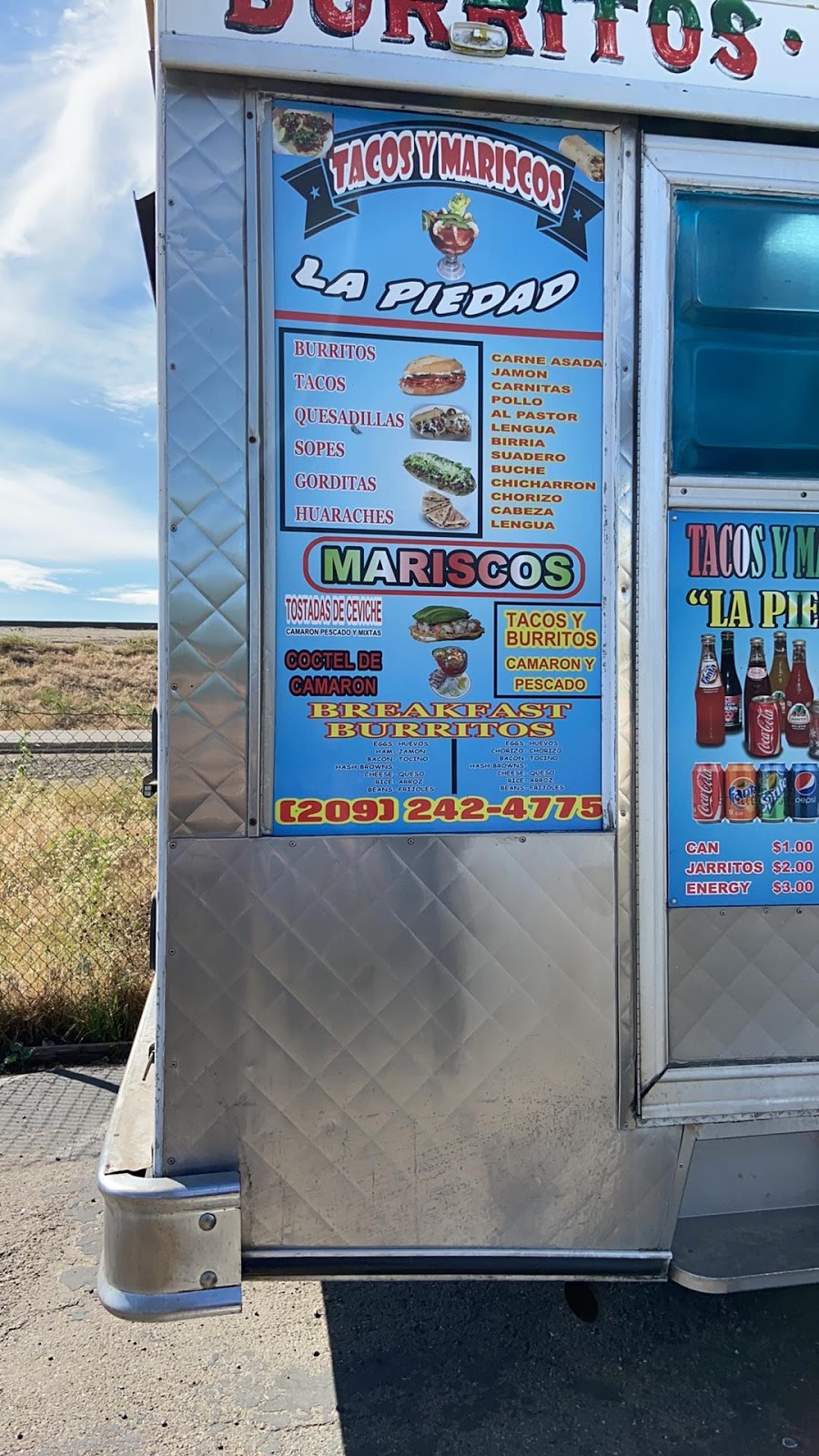 Taco truck | 15151 S Harlan Rd, Lathrop, CA 95330, USA | Phone: (209) 242-4775