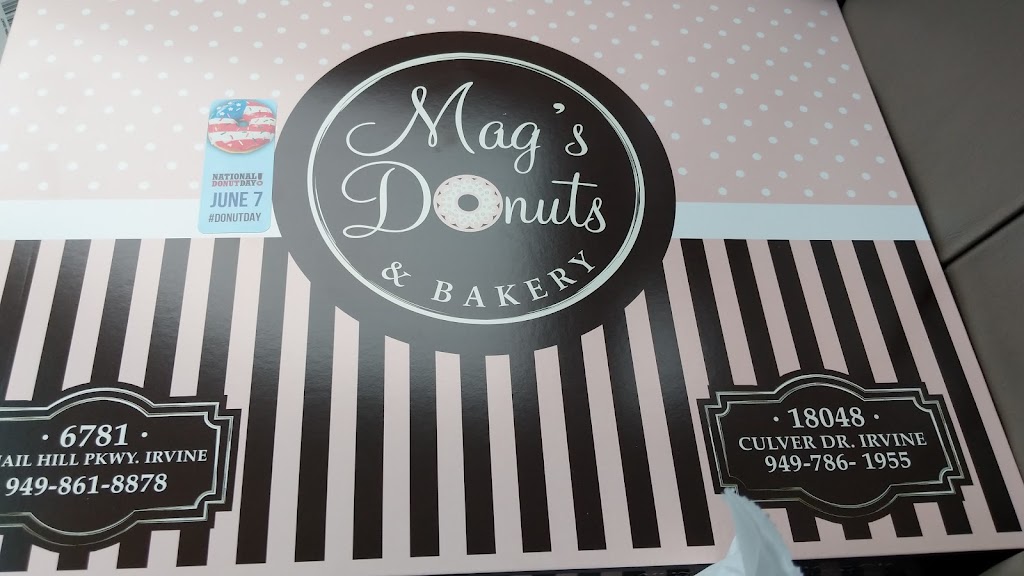Mags Donut & Bakery | 18048 Culver Dr, Irvine, CA 92612, USA | Phone: (949) 786-1955