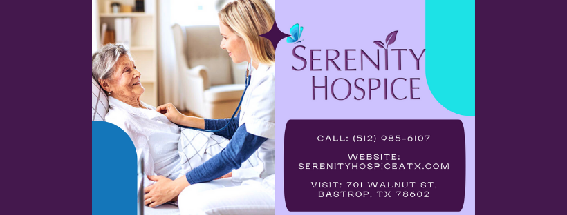 Serenity Hospice | 701 Walnut St, Bastrop, TX 78602, USA | Phone: (512) 985-6107