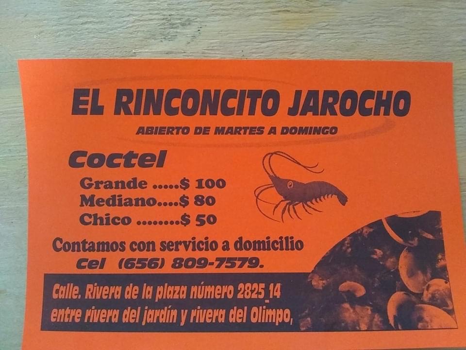 El rincon jarocho cocteles | C. Rivera de la Pl. 24, Parcelas Ejido Jesús Carranza, Cd Juárez, Chih., Mexico | Phone: 656 751 2246