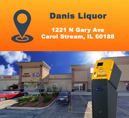 Bitcoin ATM Carol Stream - Coinhub | 1221 N Gary Ave, Carol Stream, IL 60188, United States | Phone: (702) 900-2037