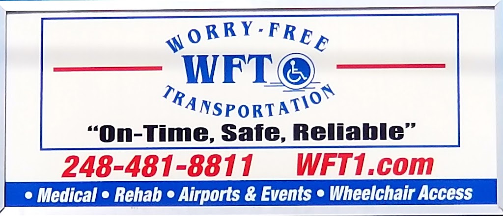 Worry Free Transportation Inc | 2520 Elizabeth Lake Rd, Waterford Twp, MI 48328, USA | Phone: (248) 481-8811