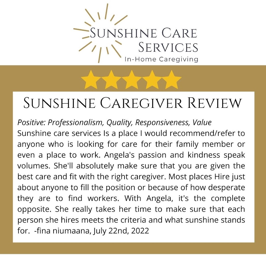 Sunshine Care Services LLC | 2035 S Fruitland, Puyallup, WA 98371, USA | Phone: (253) 218-1900