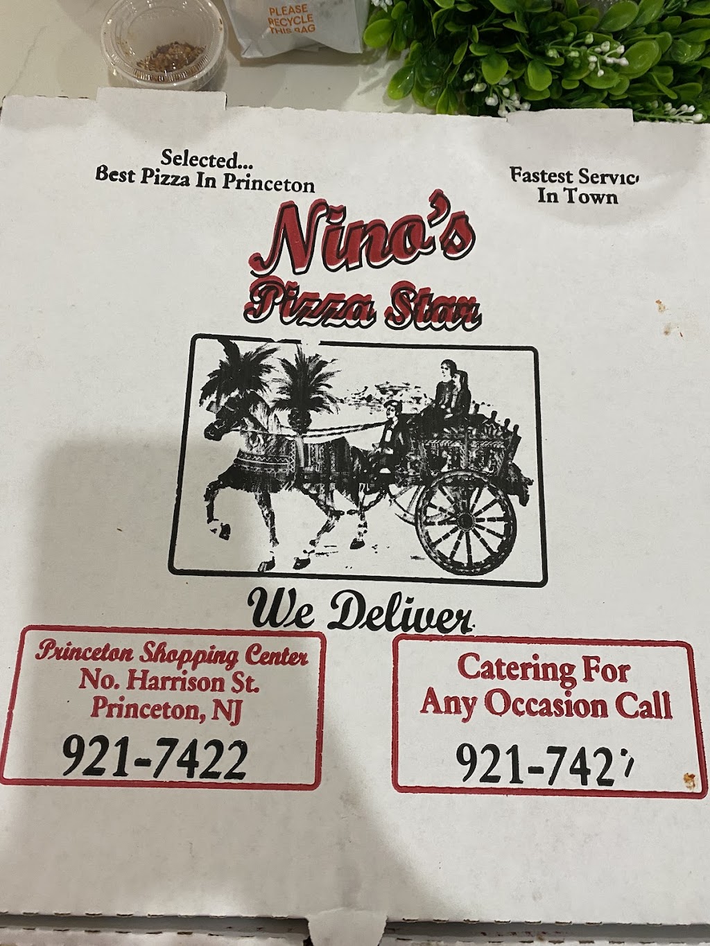 Ninos Pizza Star | 301 N Harrison St #19, Princeton, NJ 08540, USA | Phone: (609) 921-7422