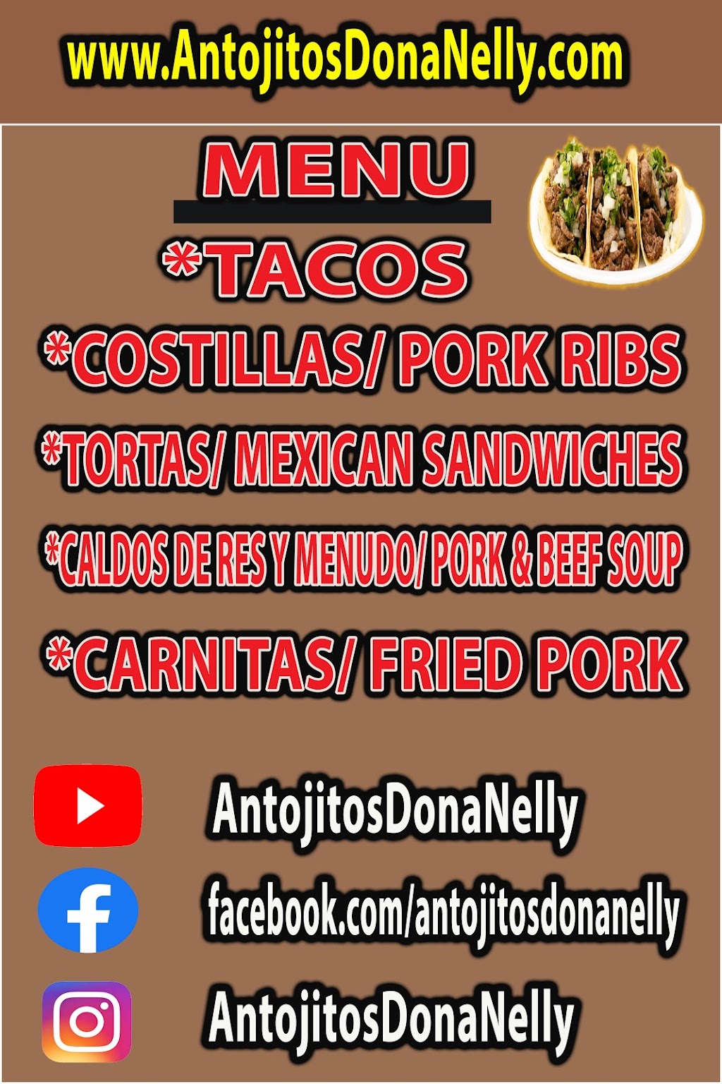 ANTOJITOS DONA NELLY | 15111 US-301, Dade City, FL 33523, USA | Phone: (352) 534-2276