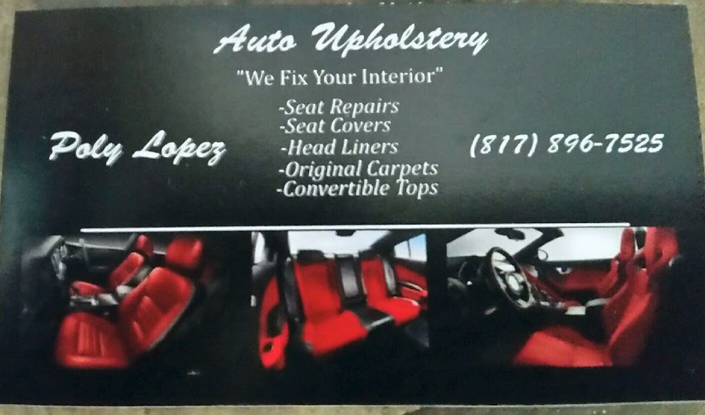 P L Auto Upholstery | 4931 NE 28th St, Haltom City, TX 76117 | Phone: (817) 896-7525