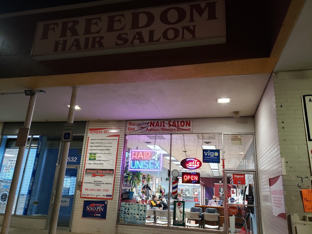Freedom Hair Salon Unisex | 8536 Piney Branch Rd, Silver Spring, MD 20901, USA | Phone: (301) 565-2723