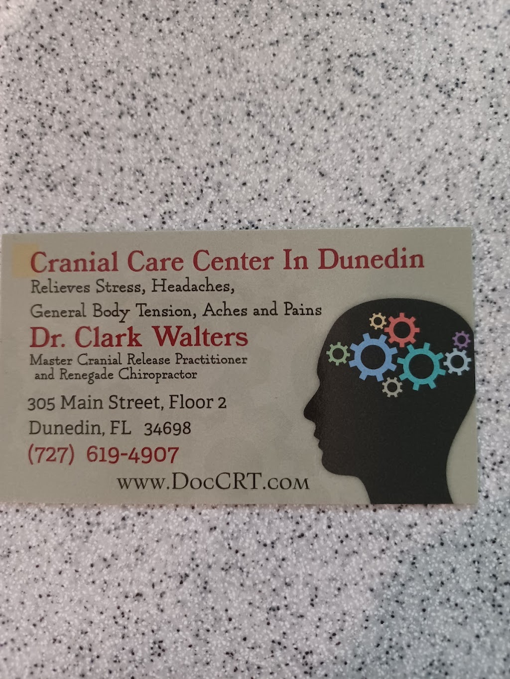 Clark Walters, DC | 305 Main St, Dunedin, FL 34698, USA | Phone: (727) 619-4907