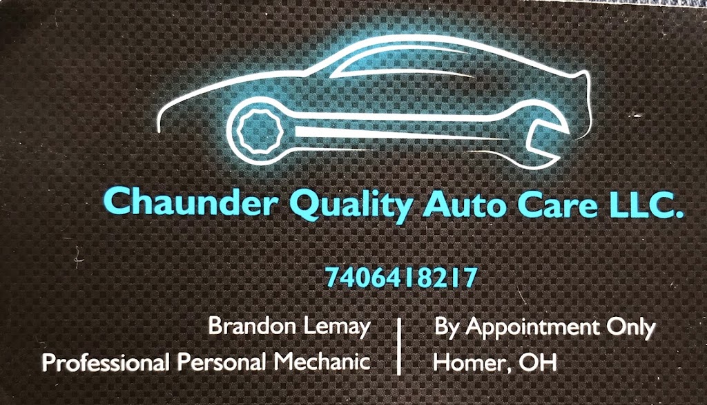 Chaunder Quality Auto Care LLC | 13000 Lafayette Rd, Utica, OH 43080, USA | Phone: (740) 641-8217