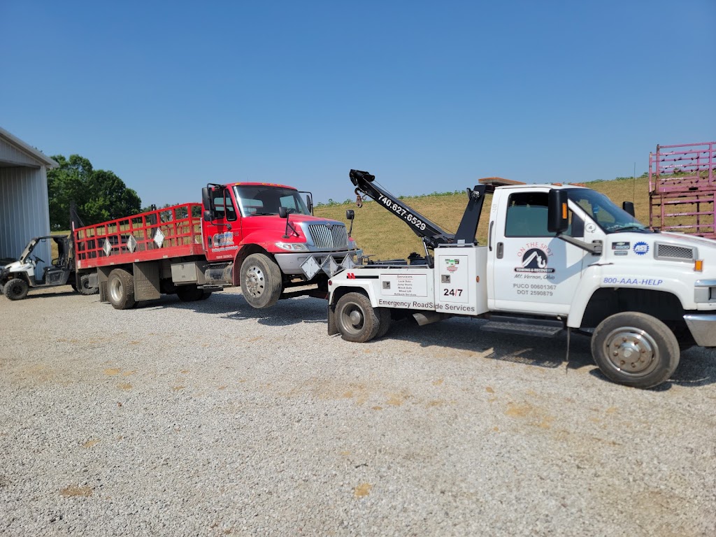On the Spot Towing & Recovery | 9018 Columbus Rd, Mt Vernon, OH 43050, USA | Phone: (740) 627-6529