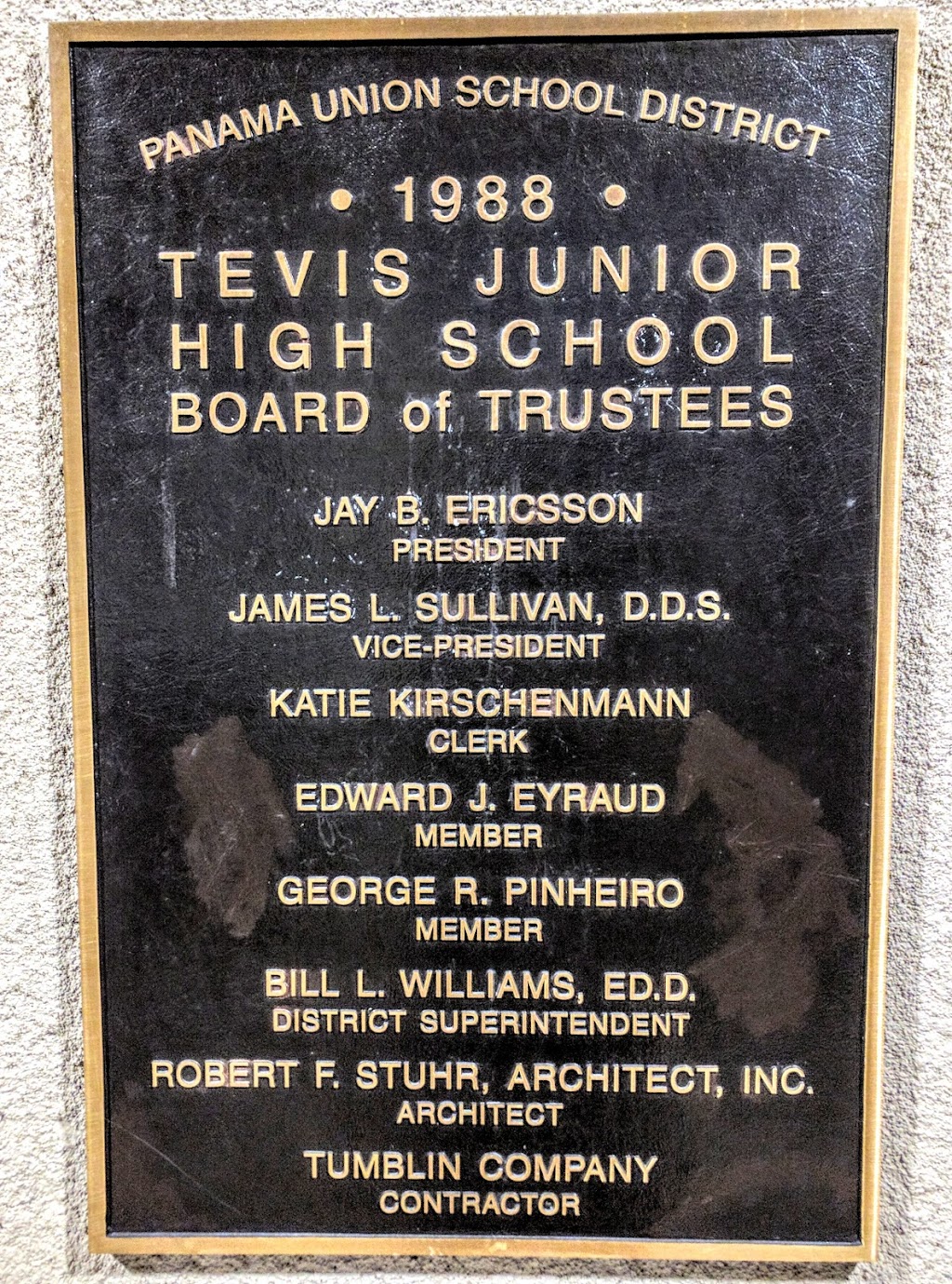 Tevis Junior High School | 3901 Pin Oak Park Blvd, Bakersfield, CA 93311, USA | Phone: (661) 664-7211