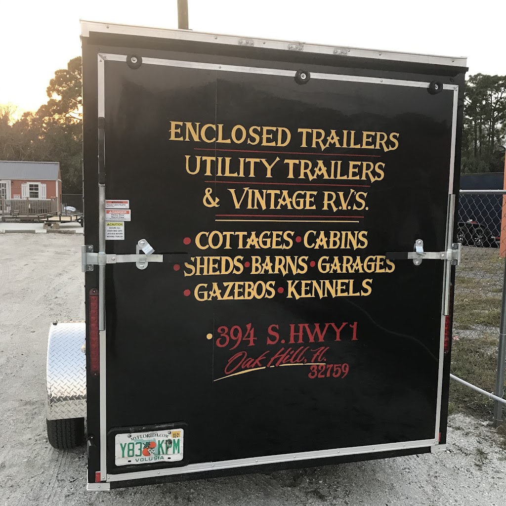 Oak Hill Storage Buildings & Trailers LLC | 394 US-1, Oak Hill, FL 32759, USA | Phone: (386) 345-0108