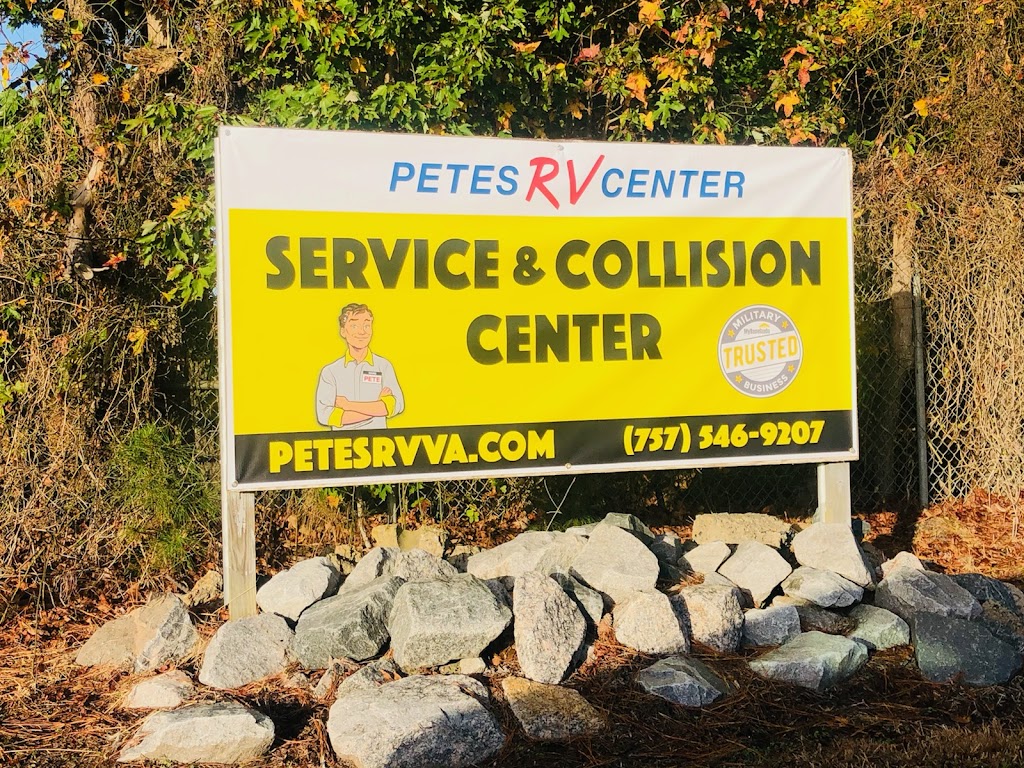 Petes RV Service & Collision Center | 102 Centerville Turnpike N, Chesapeake, VA 23320, USA | Phone: (757) 970-3934