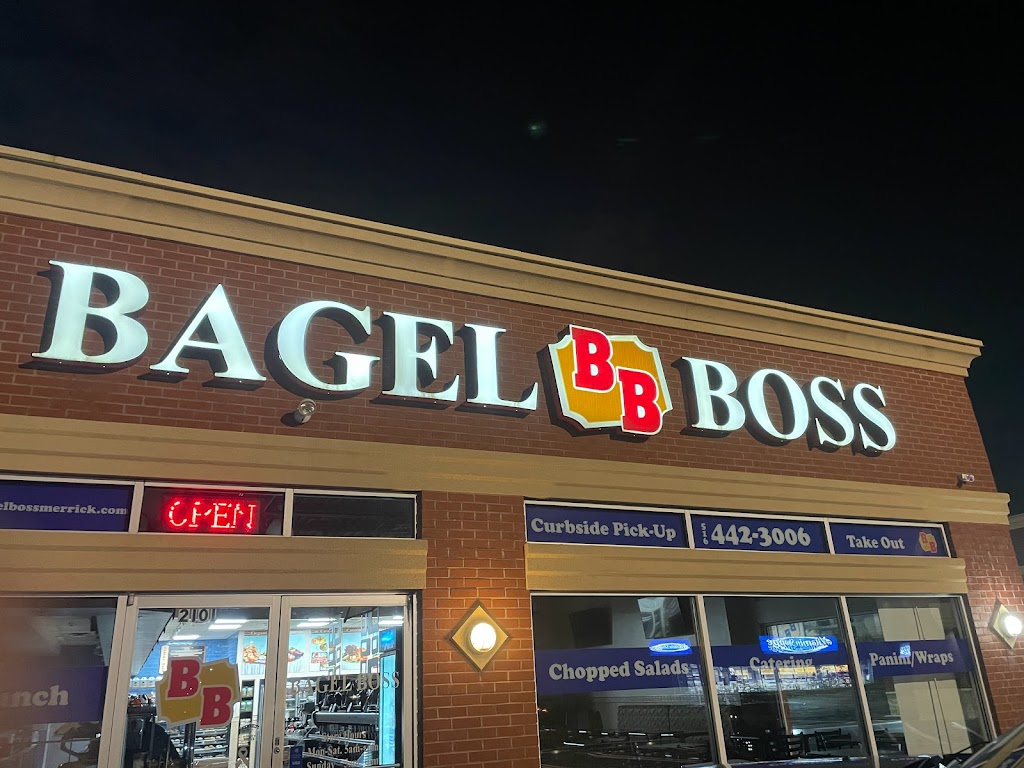 Bagel Boss Cafe | 2101 Merrick Rd, Merrick, NY 11566, USA | Phone: (516) 442-3006