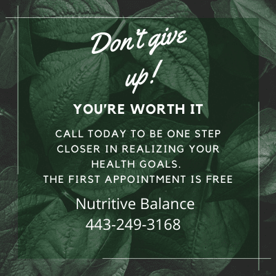 Nutritive Balance | 1812 Main St Suite C, Chester, MD 21619, USA | Phone: (443) 249-3168