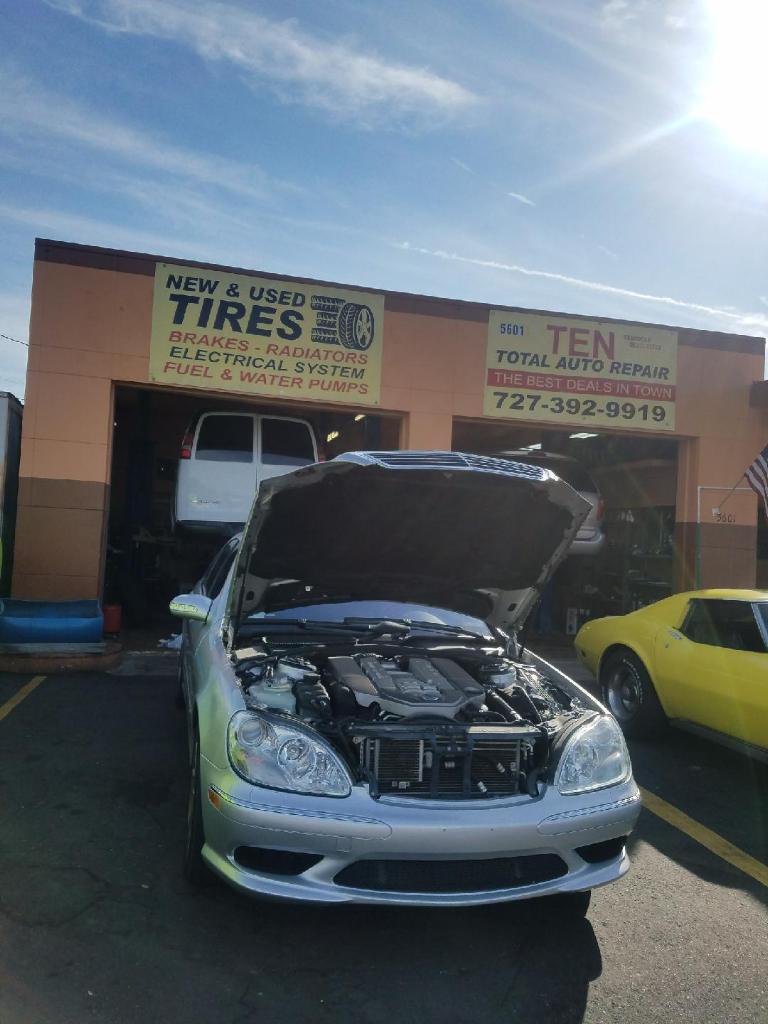 Ten Auto Repair And Tires | 5601 Seminole Blvd, Seminole, FL 33772, USA | Phone: (727) 392-9919