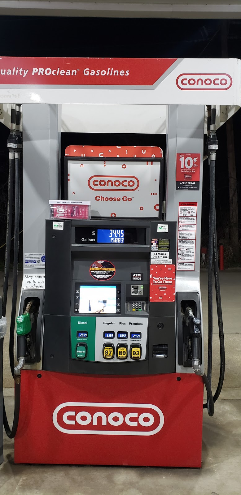 Conoco | 2849 Burleson Retta Rd, Burleson, TX 76028, USA | Phone: (817) 295-9171