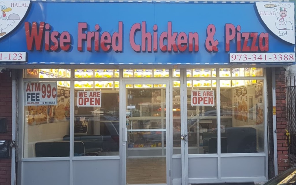 Wise Fried Chicken & Pizza | 123 W Broadway #121, Paterson, NJ 07505, USA | Phone: (973) 341-3388