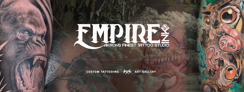 Empire Ink - Custom Tattoos & Art Gallery | 335 E Cuyahoga Falls Ave, Akron, OH 44310, USA | Phone: (330) 928-9833