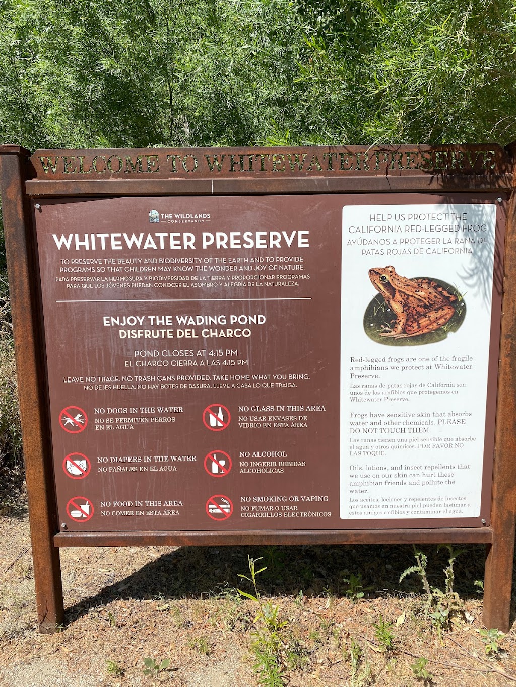 The Wildlands Conservancy Whitewater Preserve | 9160 Whitewater Canyon Rd, Whitewater, CA 92282, USA | Phone: (760) 369-7105