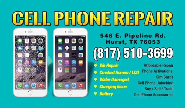 CELL PHONE REPAIR | 546 E Pipeline Rd, Hurst, TX 76053, USA | Phone: (817) 510-3699