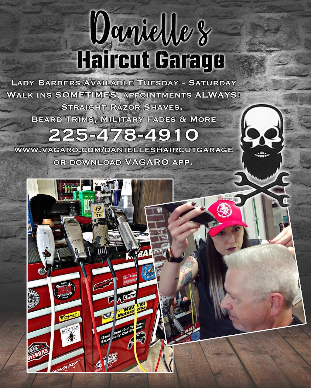 Danielles Haircut Garage | 13623 Hooper Rd #H, Baton Rouge, LA 70818, USA | Phone: (225) 478-4910