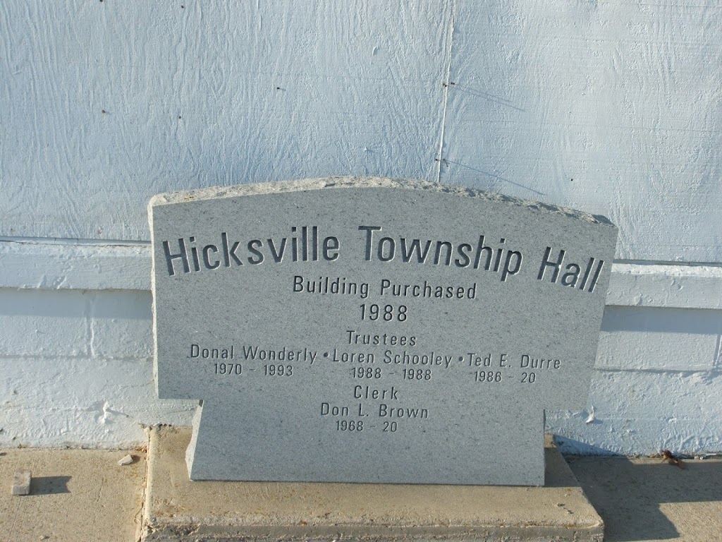 Hicksville Twp Trustees | 9468 OH-2, Hicksville, OH 43526, USA | Phone: (419) 542-5453