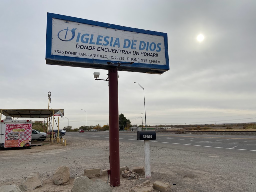 Iglesia de Dios Canutillo | 7546 Doniphan Dr, Canutillo, TX 79835, USA | Phone: (915) 276-9521